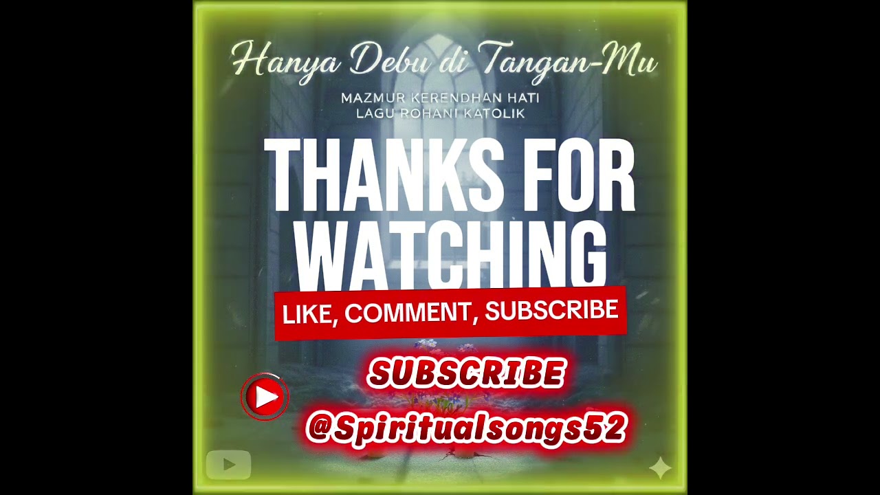Hanya Debu Di Tangan Mu II Lagu Rohani Katolik Terbaru 2026