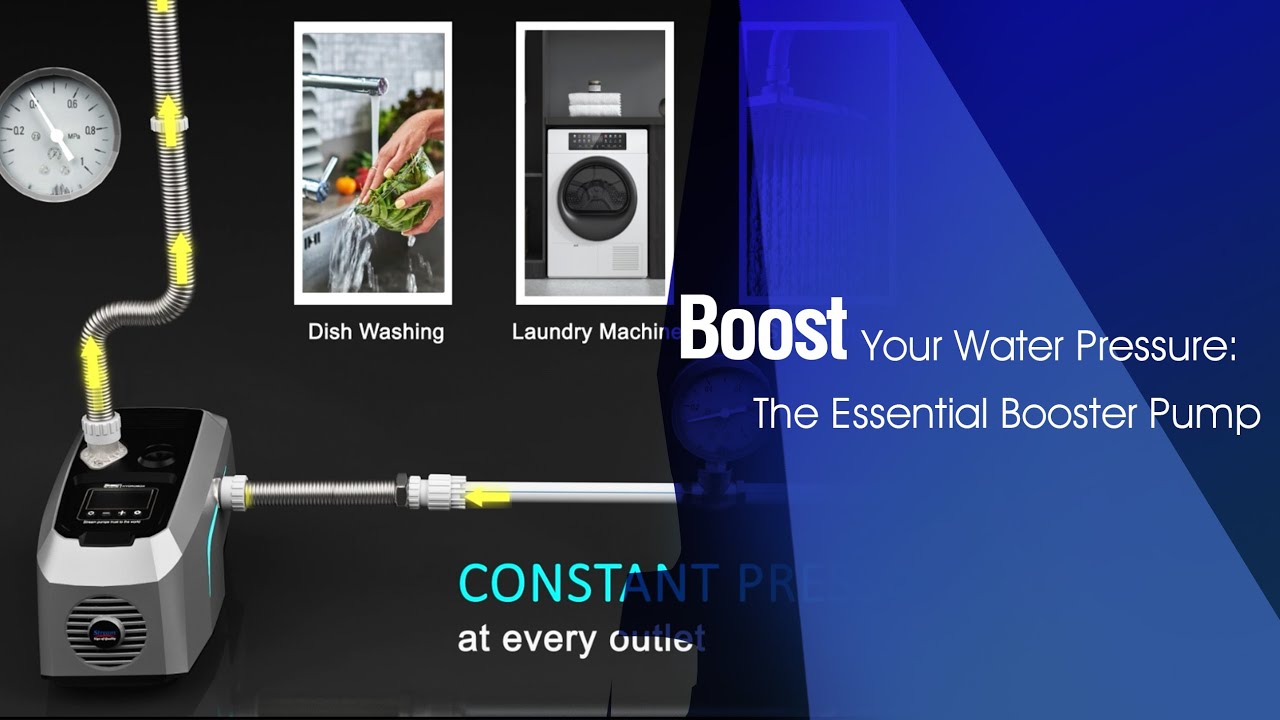 Boost Your Water Pressure: The Essential Booster Pump