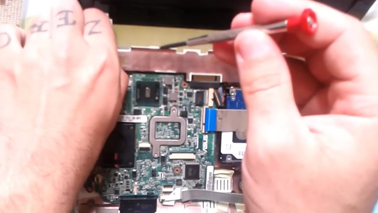 Asus Eeepc 1005HA cooler fan replacement repair