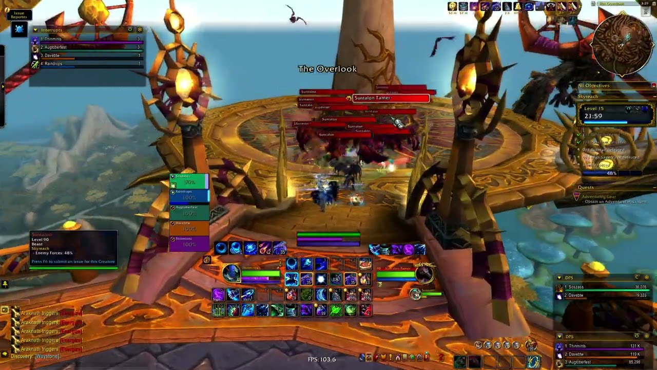 Devourer DH in Sky Reach +15 Midnight Beta