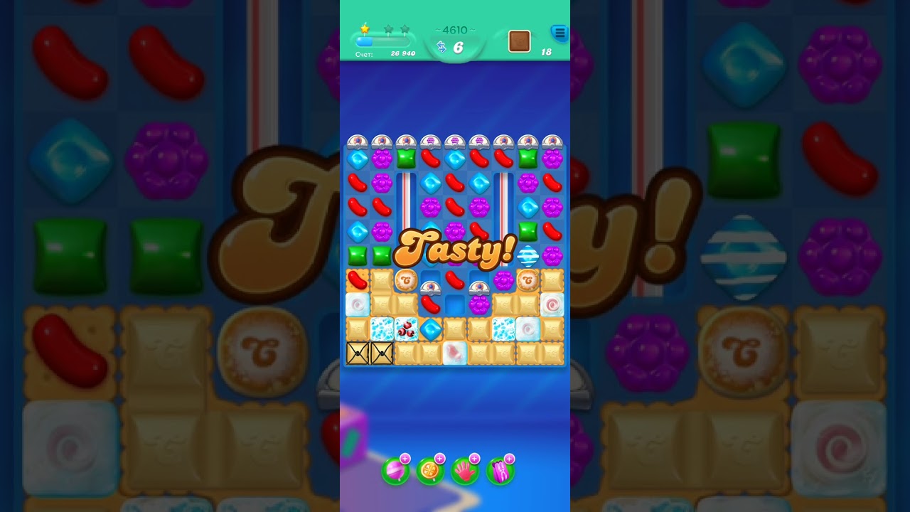 Candy crush soda. Level 4610...