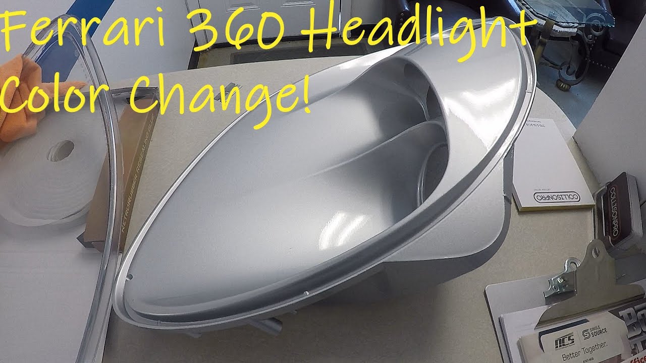 Ferrari 360 Headlight Color Change