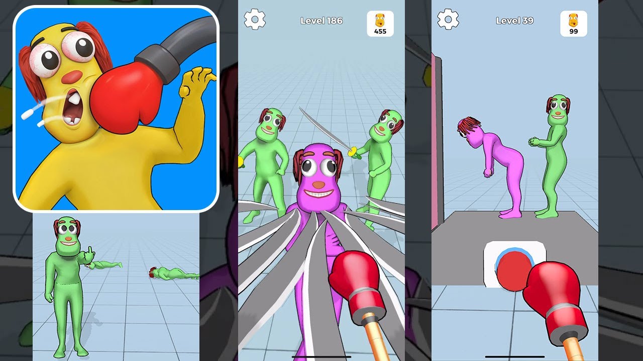 Annoying Uncle Punch game - Gameplay #iphone16promax
