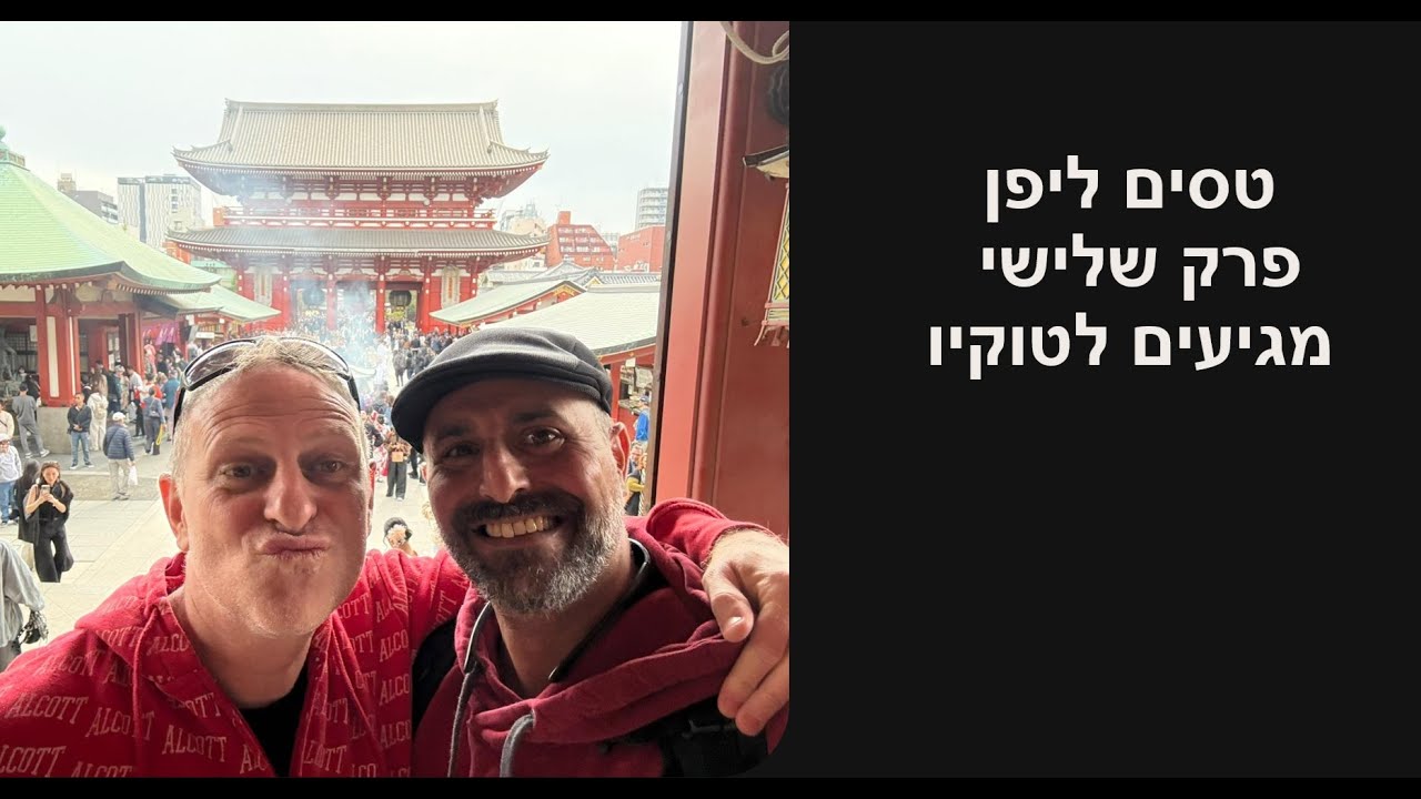 הטיול שלנו ליפן - פרק 3 - מגיעים לטוקיו