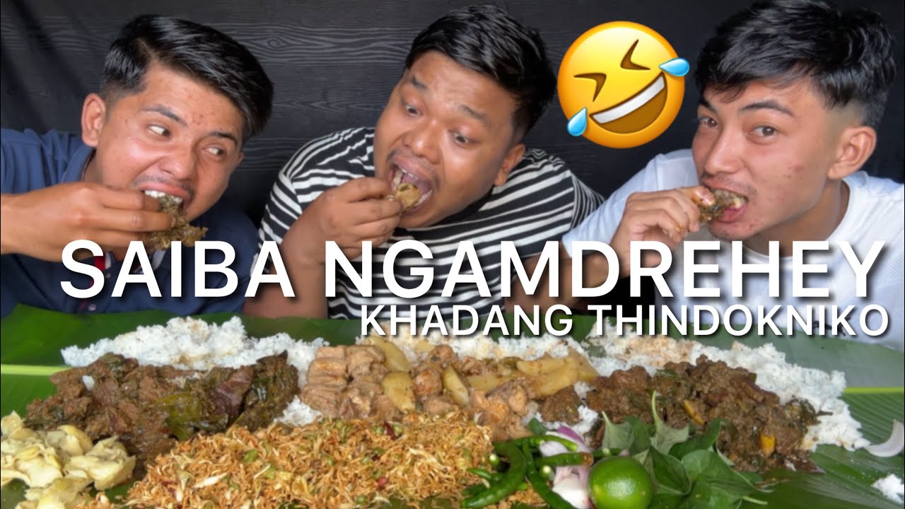 Khadang Thindok a 🤣 || San ga Oak ka toure 😋Mukbang || @AniChappi