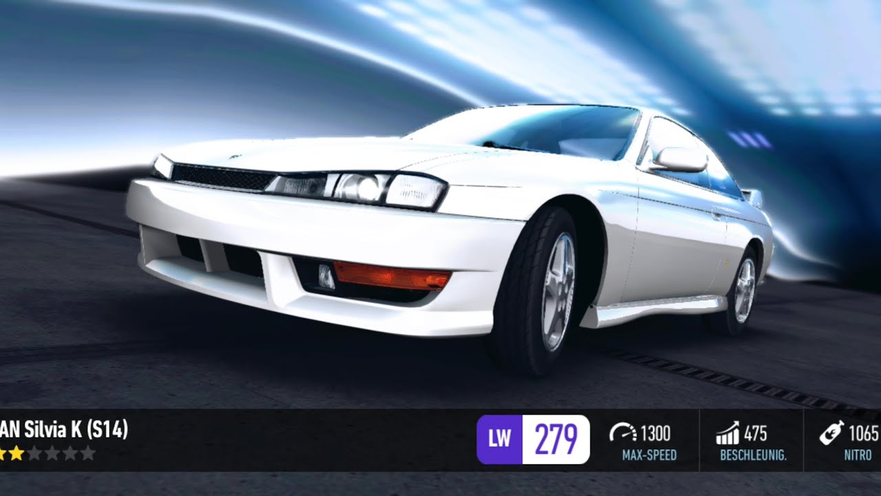 Nissan Silvia K (S14) unlocked (Crew-Car) | Need For Speed™ No Limits