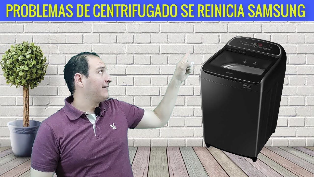 Samsung Digital inverter Problemas de centrifugado cambia de de tiempo de menos a mas