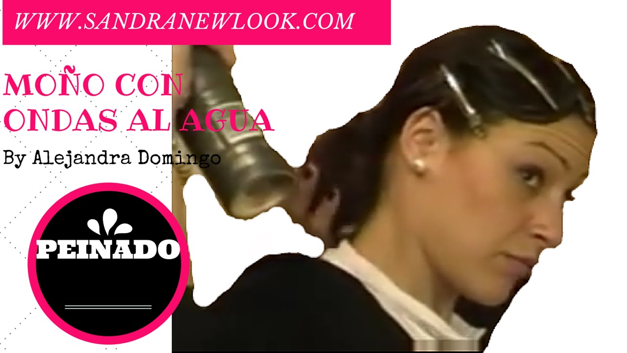 Peinado:Moño con ondas al agua | Sandranewlook