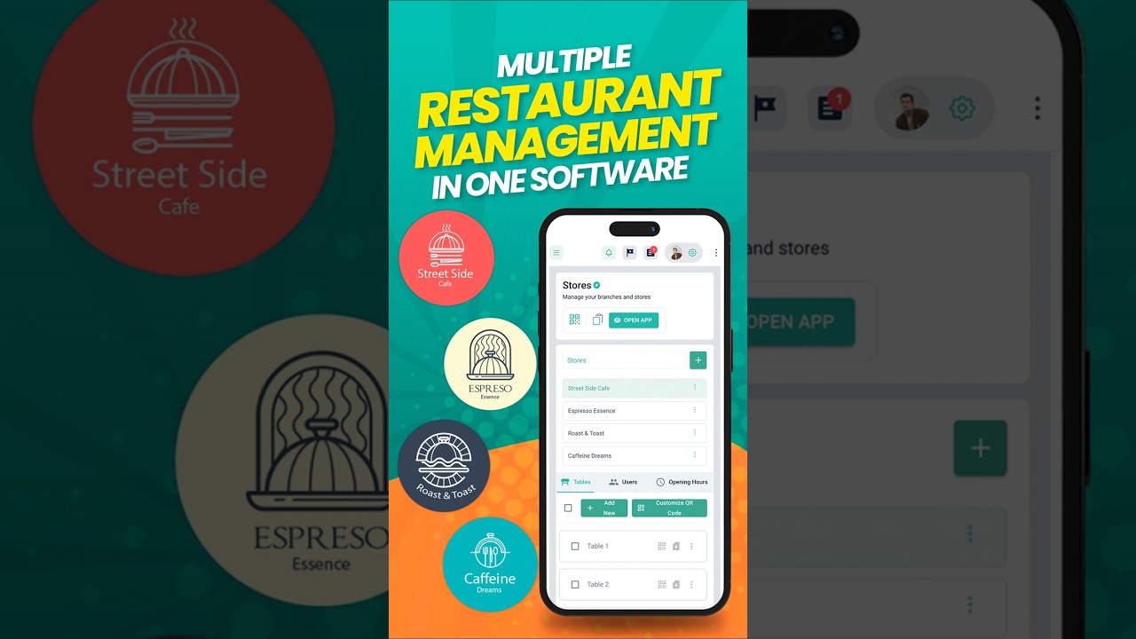Manage multiple restaurant locations in real-time with this software #subscribe #highlights #shorts