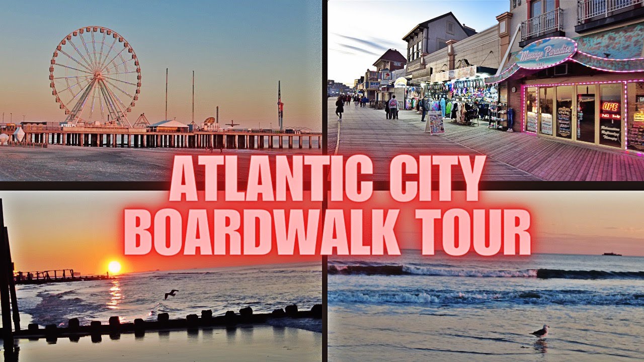Atlantic City Boardwalk | Winter Walking Tour