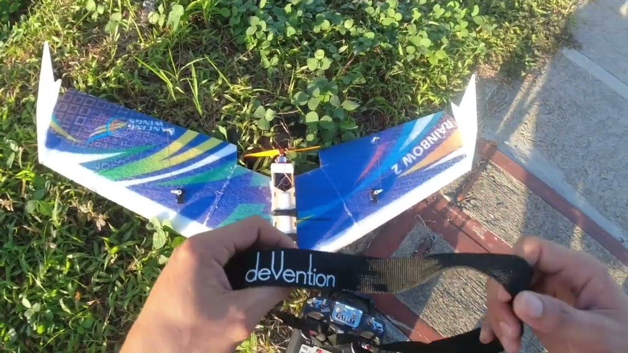 rainbow II 🌈 WINGS 1000mm 2s battery 