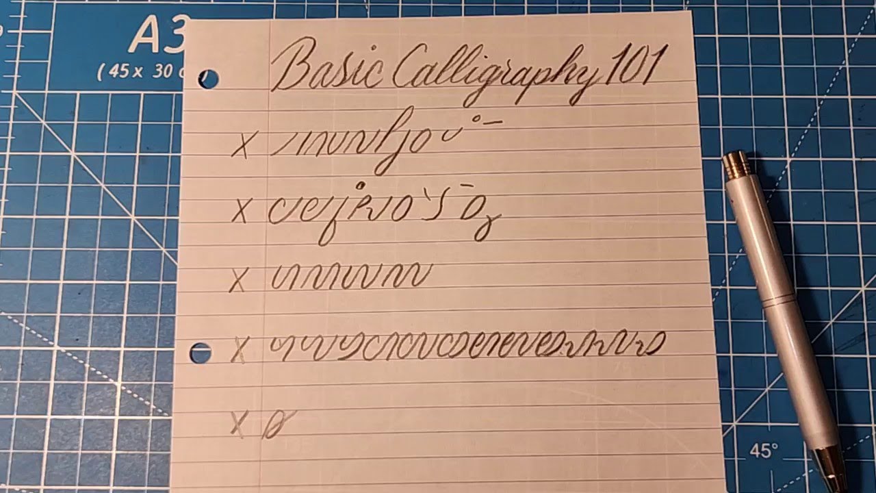 Calligraphy 101