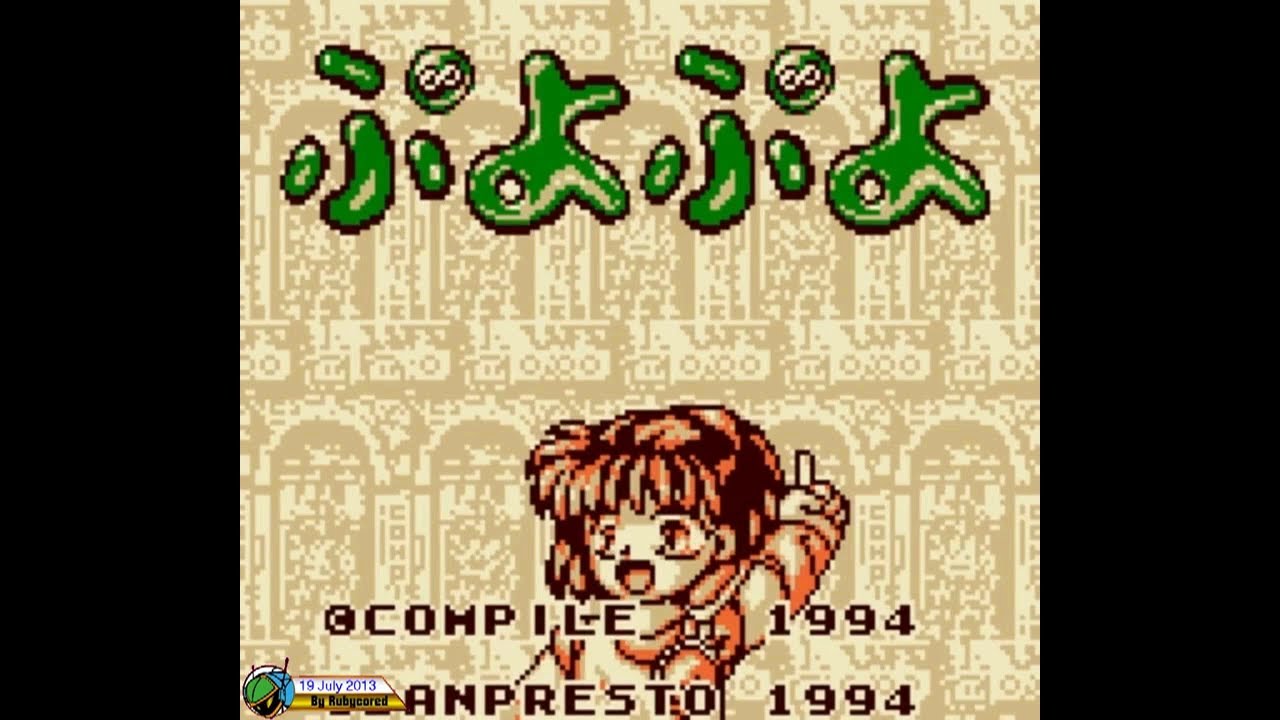 Pocket Puyo Puyo (1994, Gameboy) - Full Longplay (Hardest)[720p60]