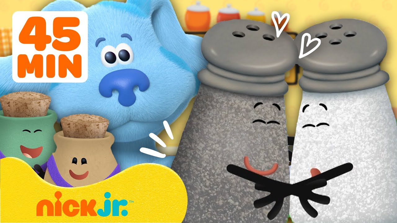 Blue's Clues & You! | Najlepiej doprawione rodzinne chwile!🧂| Pana Sól i Pani Pieprz! | Nick Jr.