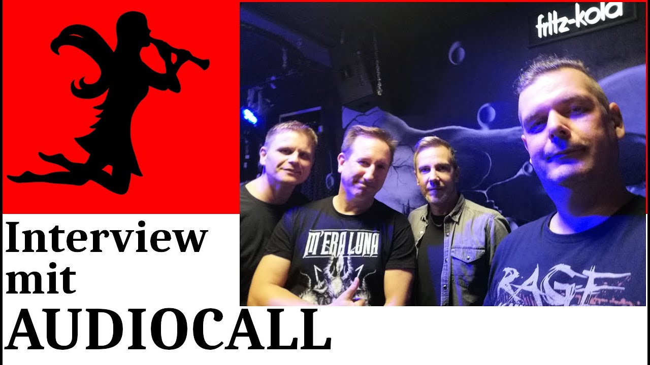AUDIOCALL Interview im Kulttempel Oberhausen vom 25. Oktober 2024, by Nightshade TV