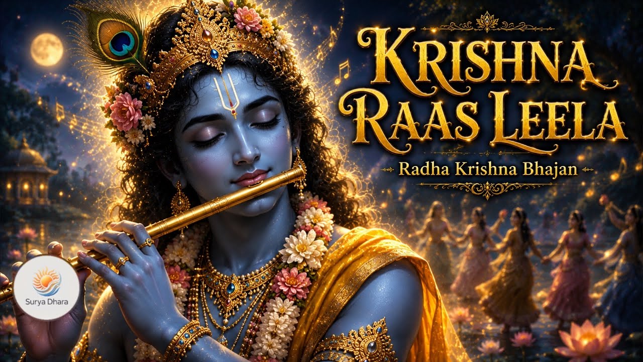 कृष्ण की रास लीला | Maha Raas Leela | राधा कृष्ण प्रेम रस भजन
