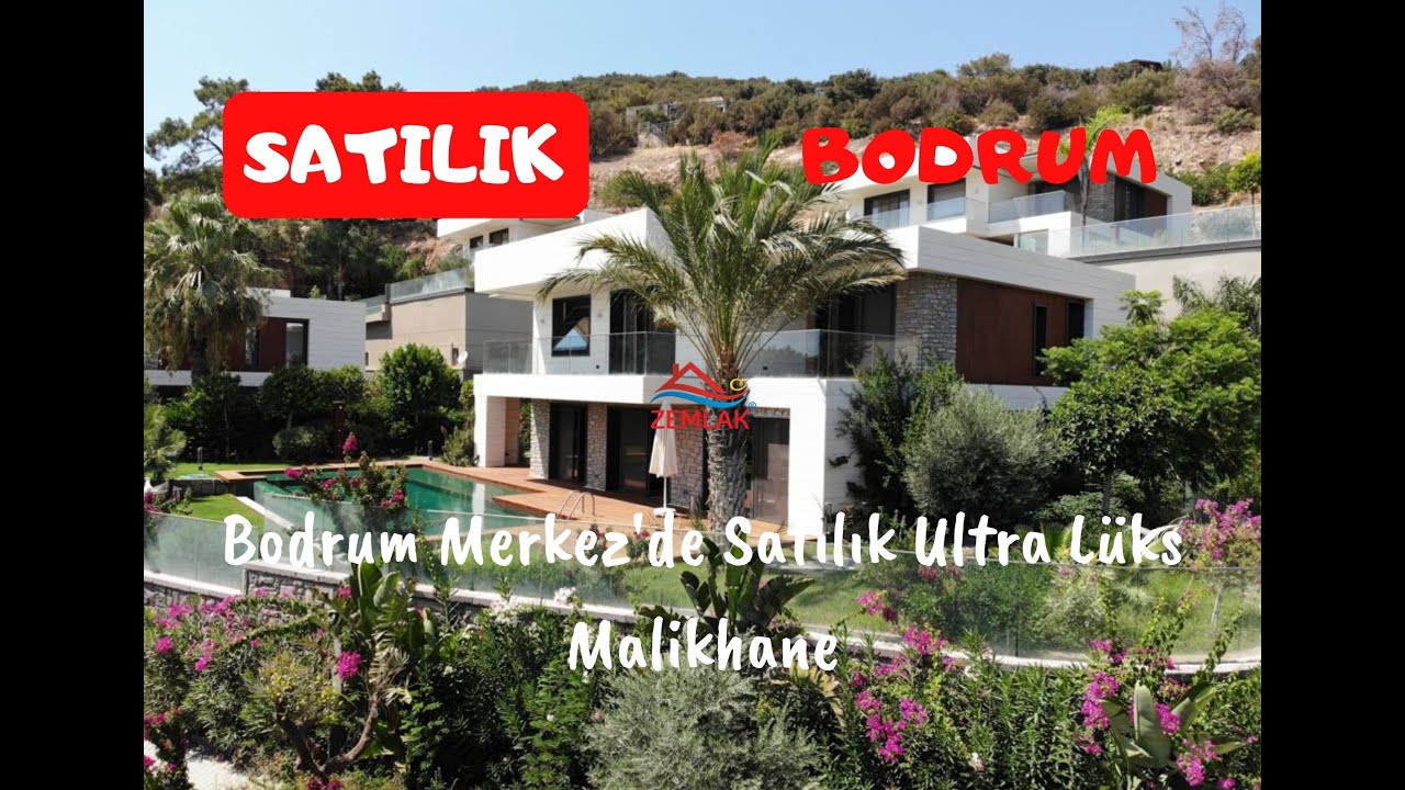 BODRUM'DA SATILIK VİLLA (Bodrum'da Satılık Ultra Lüks Villa)