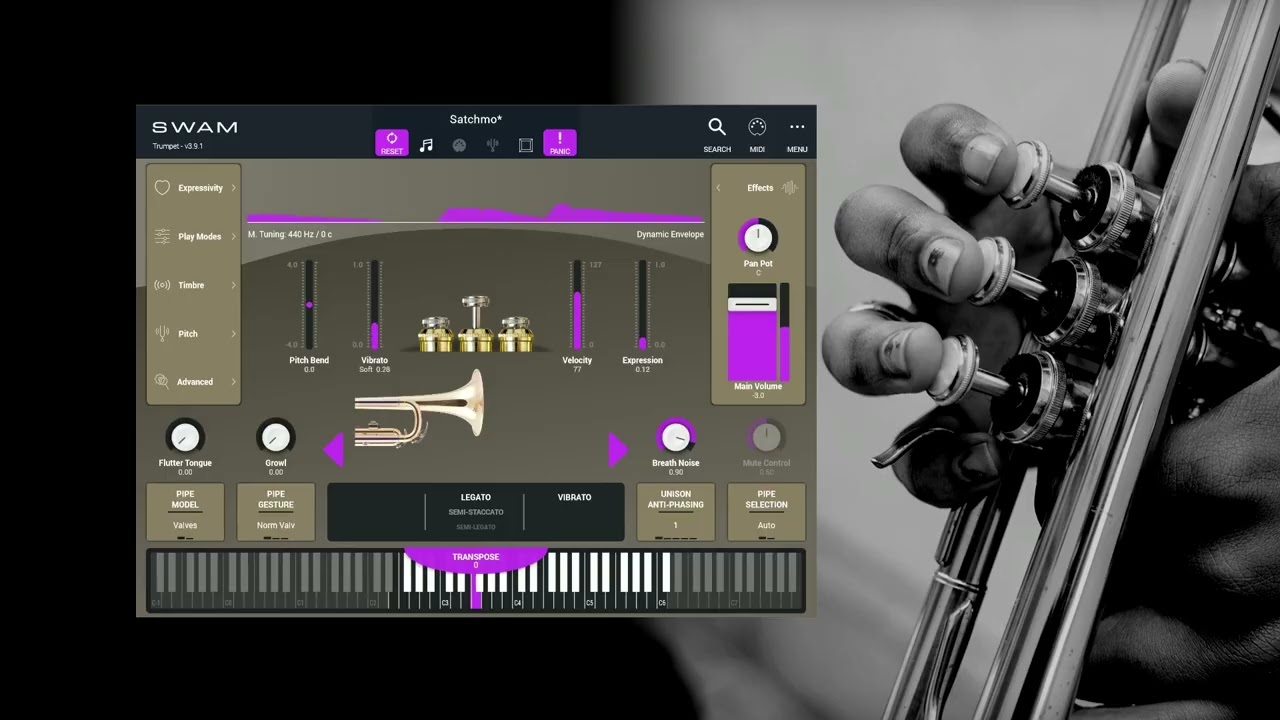 SWAM Trumpet v3: Summertime