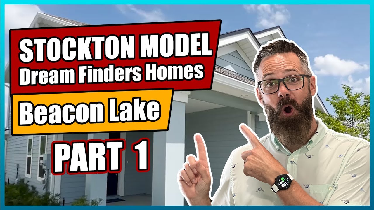 Stockton Model by Dream Finders Homes Part1 | St. Johns County New Construction Homes