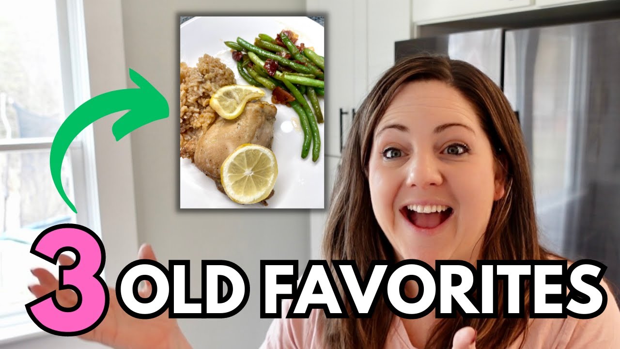 3 Recipes From Grandma's Kitchen! Bacon Vinaigrette, Lemon Rice and Chicken, and a Special Recipe!