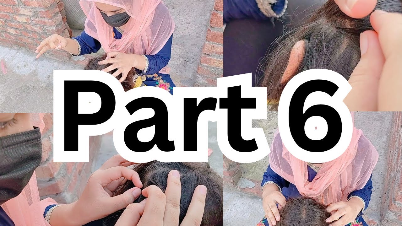Part 6 of Aima's short hair nits piking with real sound