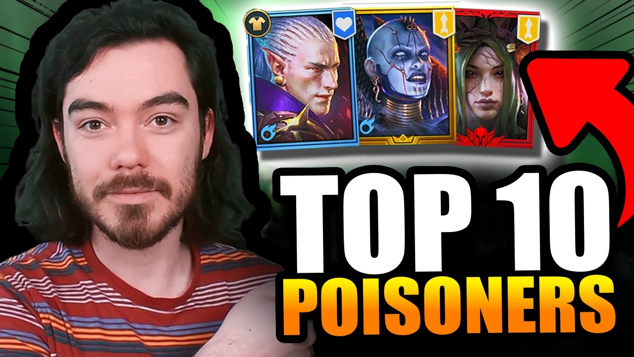 TOP 10 POISON Champions in RAID: Shadow Legends!! (2026 Edition)