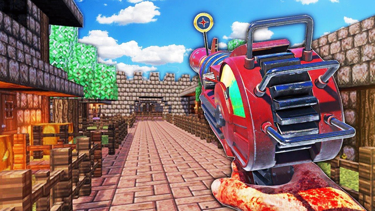 CARTE ZOMBIES MINECRAFT sur BLACK OPS 3 !!