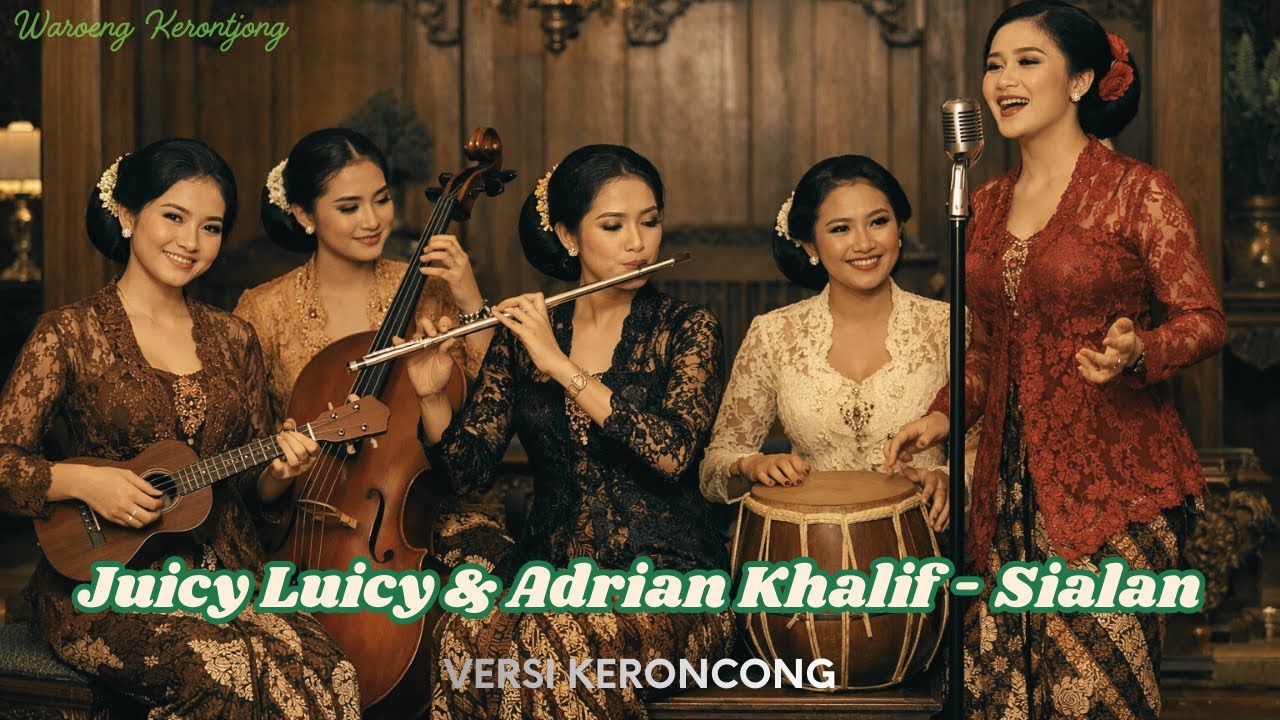 Juicy Luicy & Adrian Khalif - Sialan | Versi Keroncong | Cover