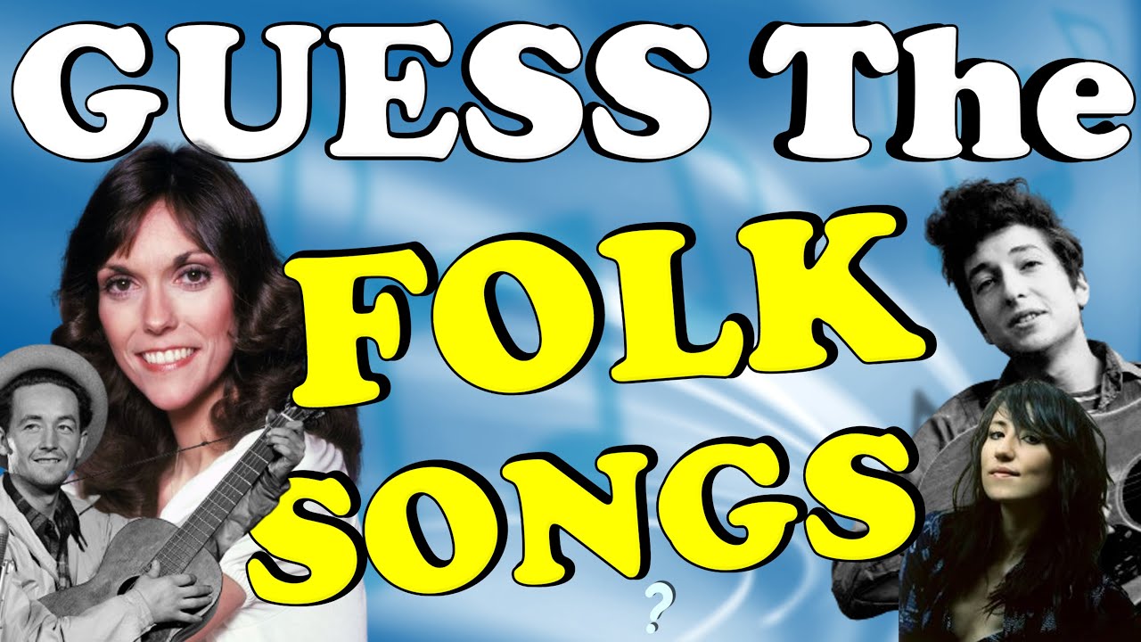 Folk Songs🎶Guess The Song Music Quiz🎵Difficult?