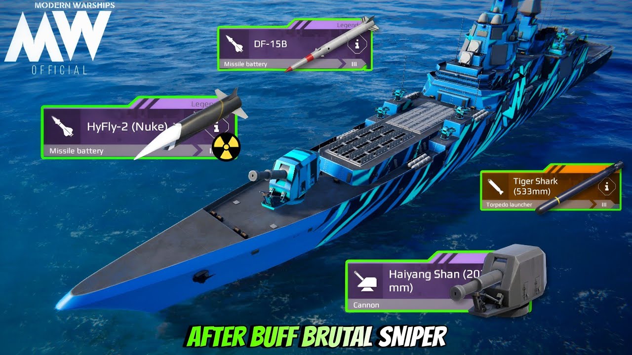 CN Chengying - Under 7000/Artcoin Best Ship🔥 Deadliest Sniper☠️ - Modern Warships