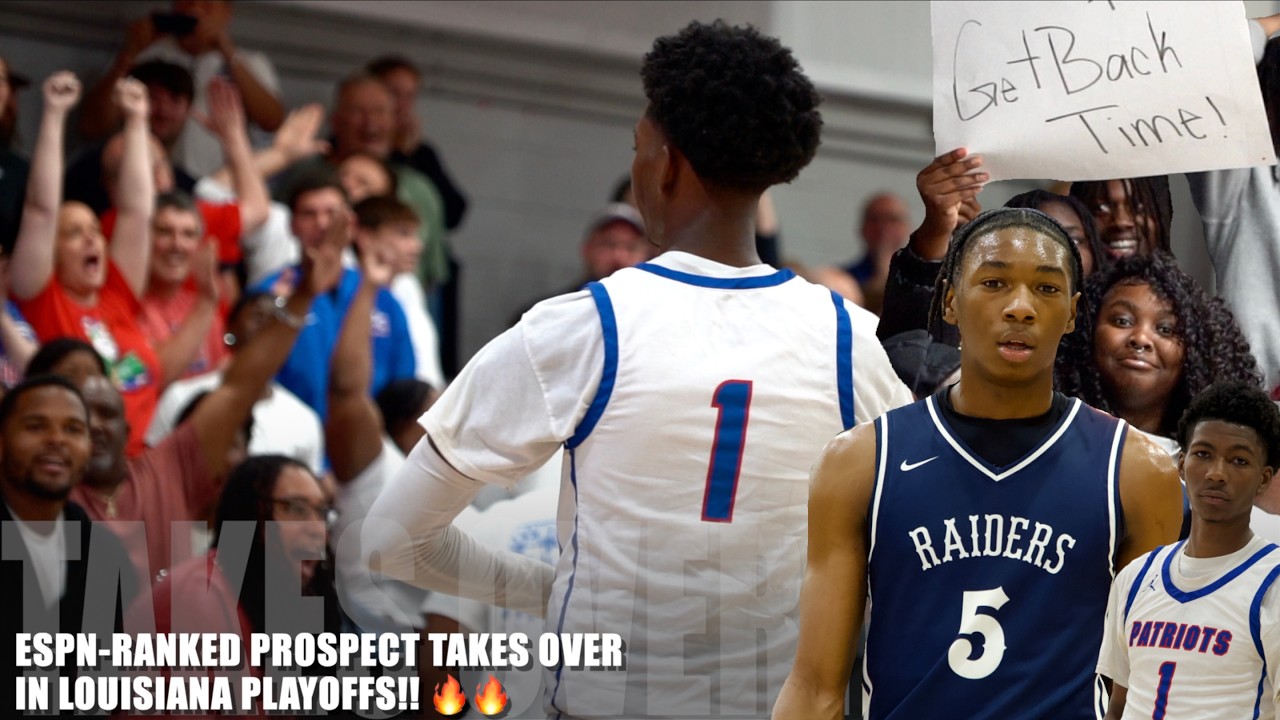 ESPN-Ranked Prospect TAKES OVER in Louisiana Playoffs!! 🔥🔥 || #1 John Curtis vs. #9 Huntington