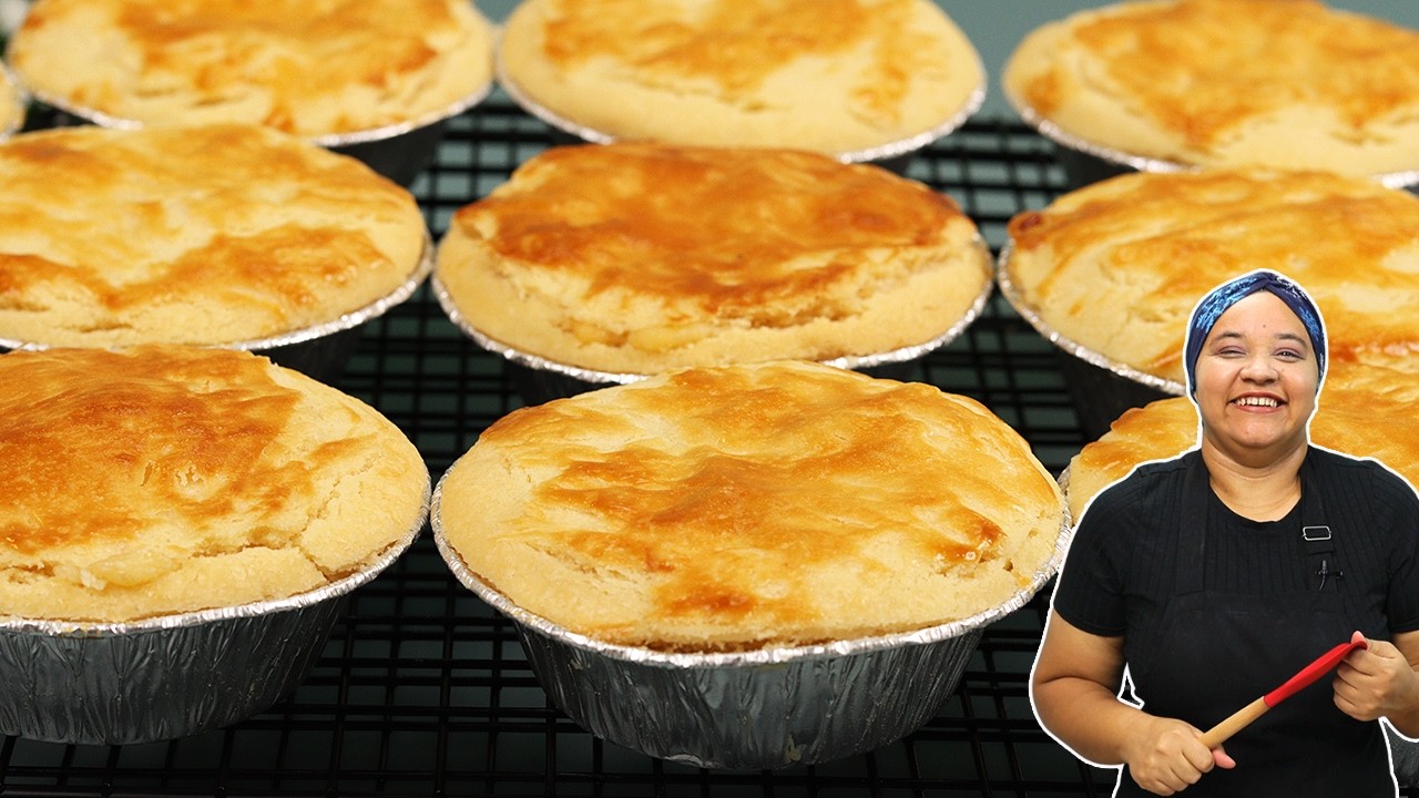 Depois DESSA DICA Sua Empada de Queijo Nunca Mais Vai Vazar o Recheio Massa Profissional DELICIOSA!