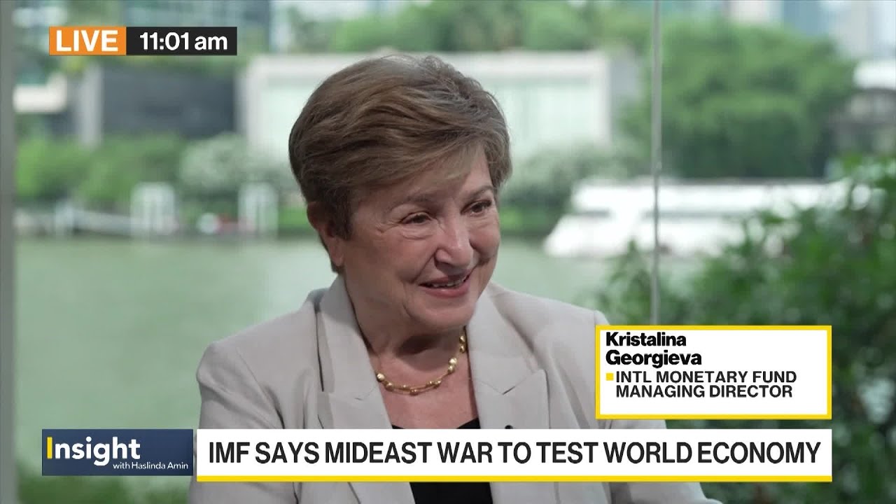 IMF Warns Iran War Oil Price Spike Could Hit Growth, Spur Inflation (Full Interview)