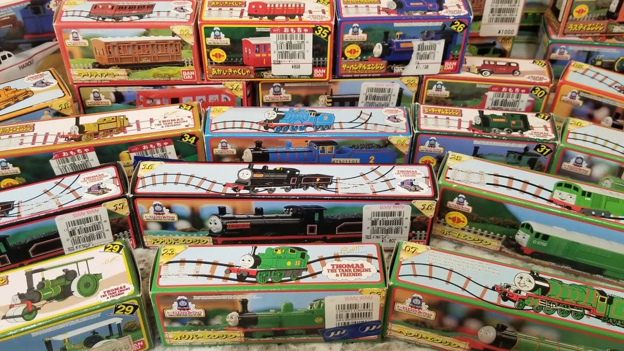 Unboxing Thomas & Friends Bandai TECS! Gold Thomas, Gordon, George, Henry, and more!