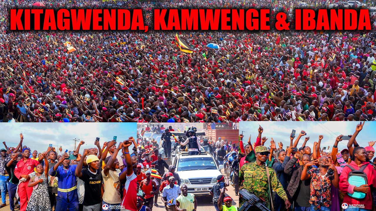 LIVE: Bobi Wine Heads to Kitagwenda, Kamwenge & Ibanda – Its already Massive | Day 64