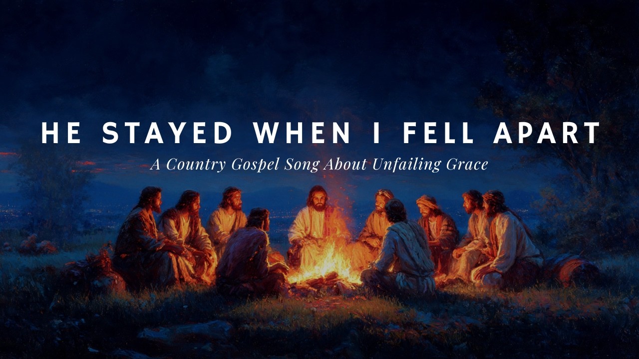He Stayed When I Fell Apart | A Country Gospel Song About Unfailing Grace