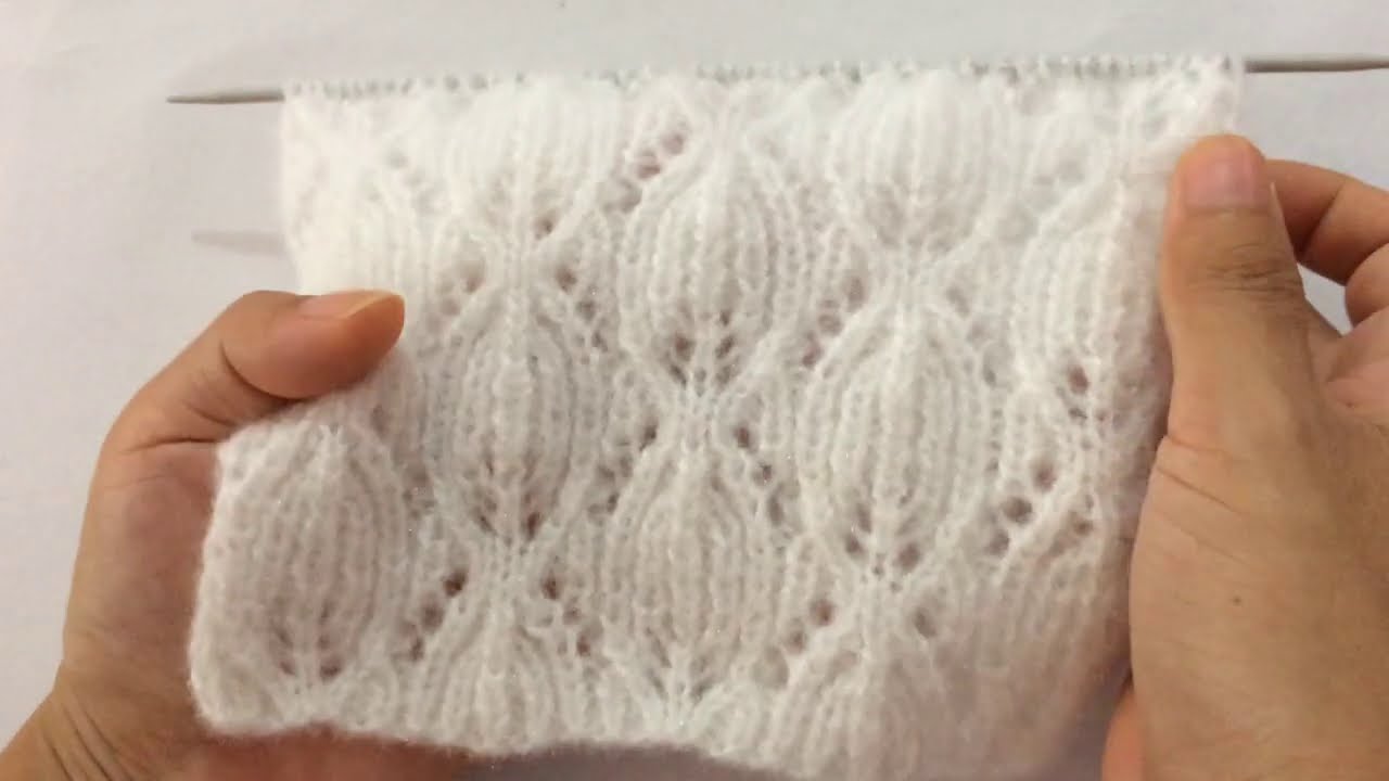 Beautiful Knitting Stitch Pattern For Ladies Cardigan/Shawl/Blankets