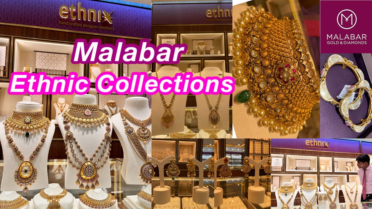 Malabar launched Ethnic Collections | Antique jewellery in light wt - Chokers, Long Necklace,Bangles