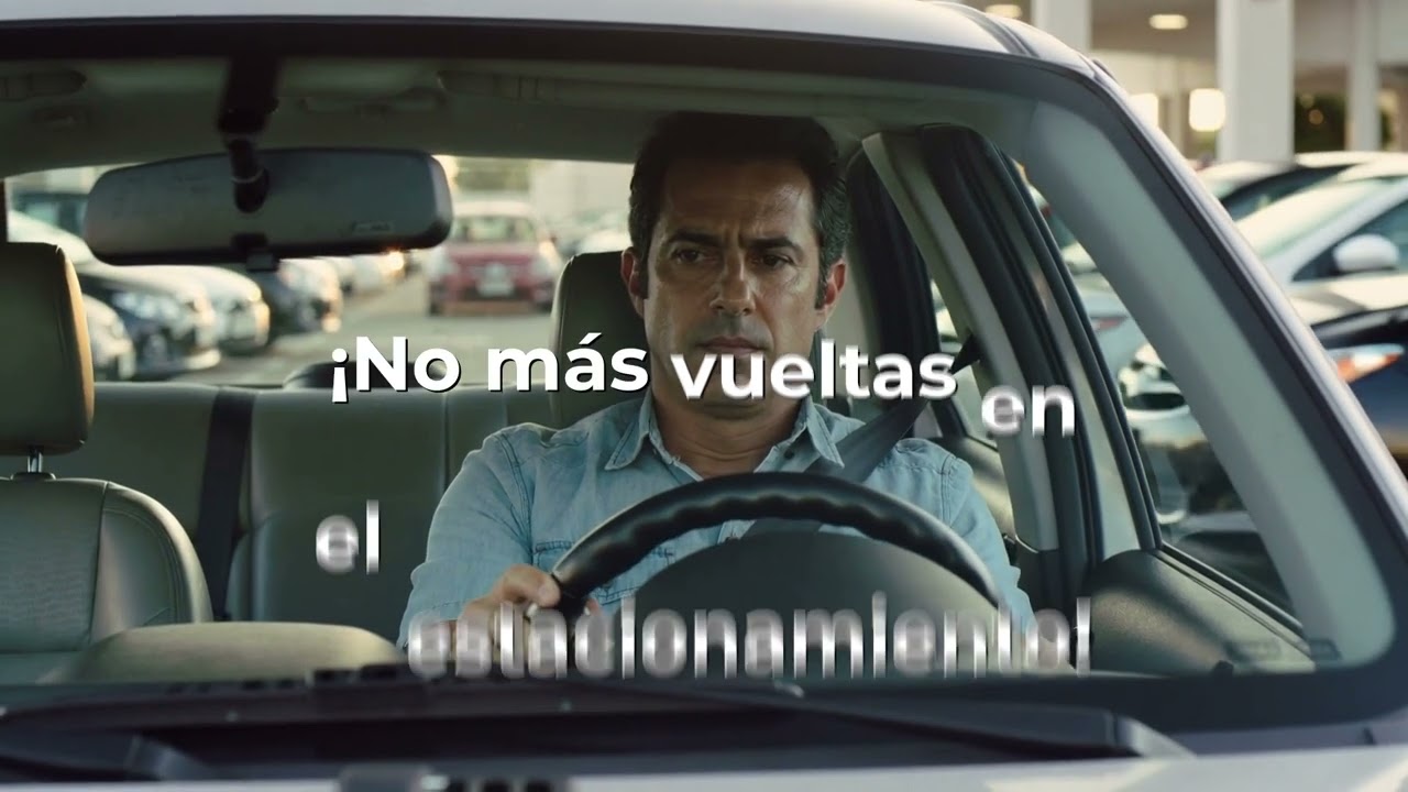 No más vueltas en el estacionamiento