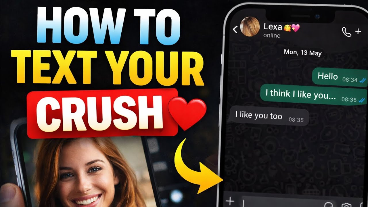 Don't Text Your Crush Until You Watch This 😍