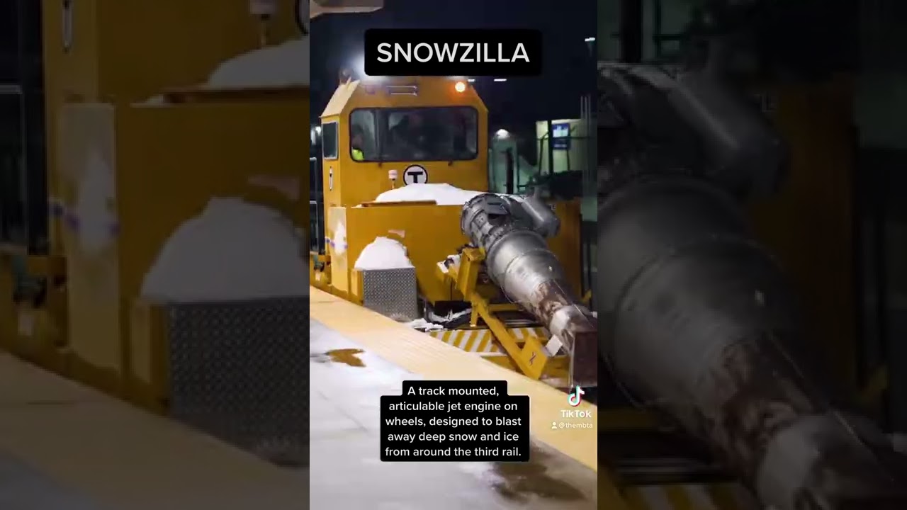 Snowzilla has been awakened! #MBTA #Boston #train #publictransportation #numtot #snow