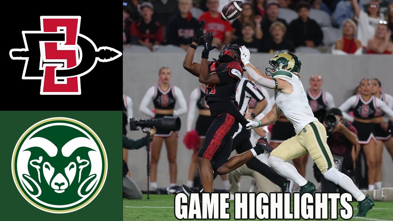 Colorado State vs San Diego State FULL GAME HIGHLIGHTS | WEEK 6 | Oct 3,2025 Men's College Football