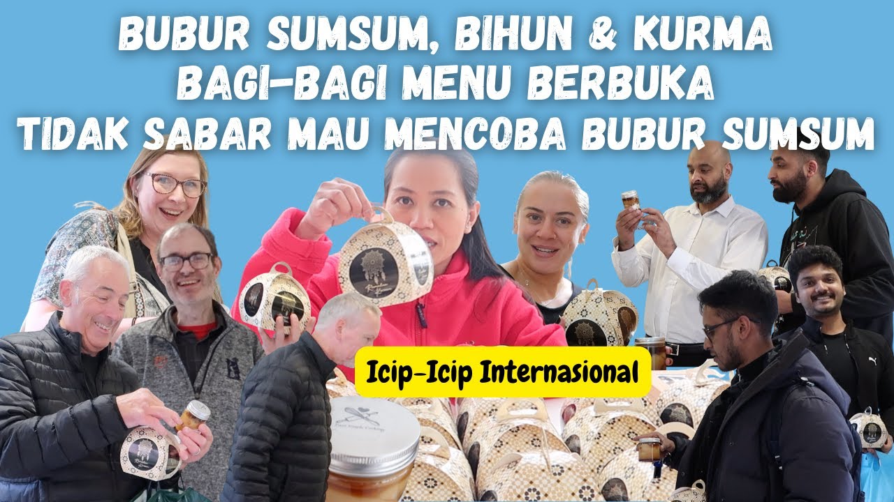 Bubur Sumsum,Bihun,Kurma Bagi-Bagi Menu Buka Puasa, Tidak Sabar Mau Mencoba