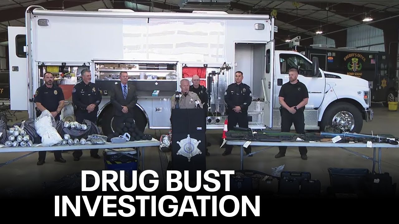 Major drug bust revealed by Maricopa County Sheriff's Office