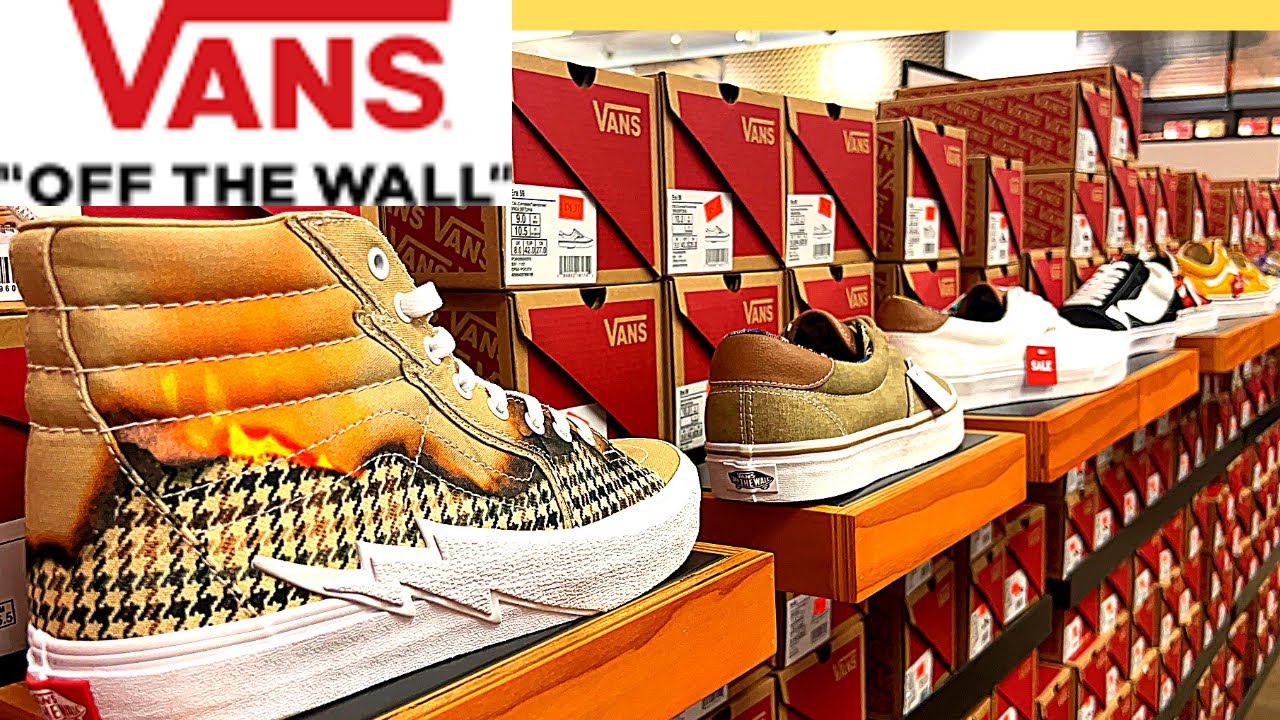 vans outlet |shop with me
