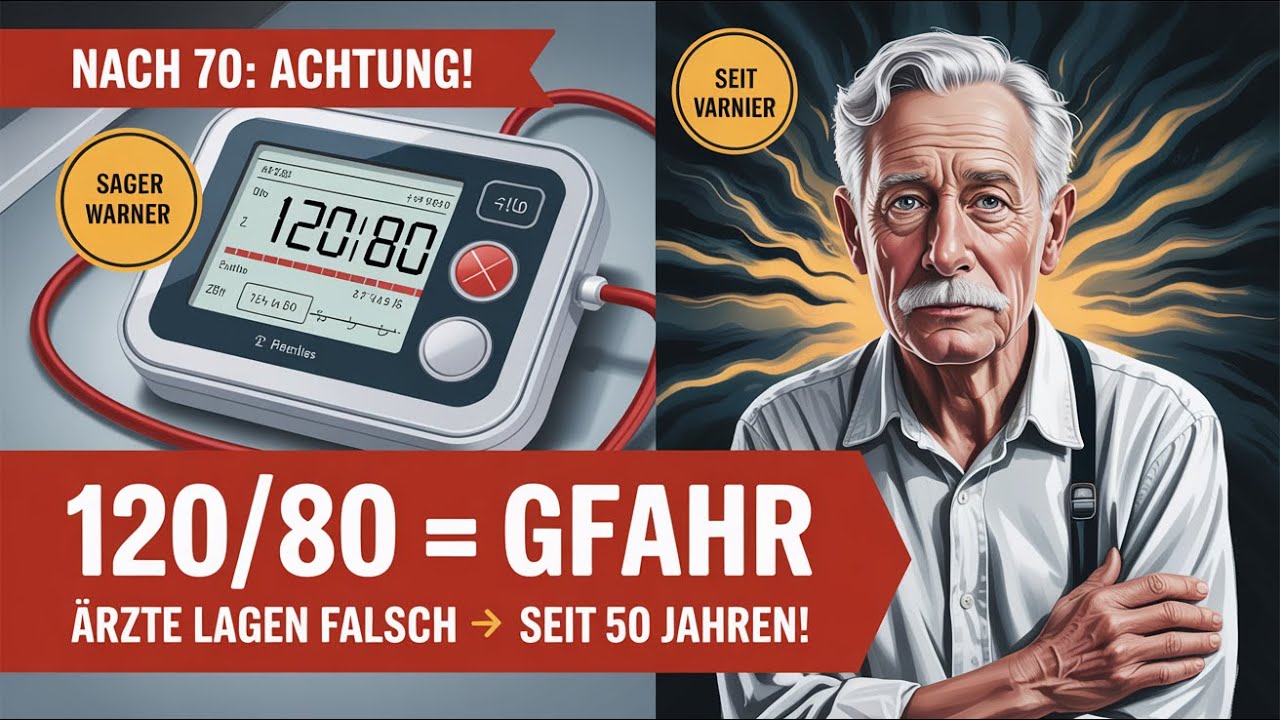 &Uuml;ber 70? &Auml;rzte Lagen 50 Jahre Lang Falsch Bei Diesem Blutdruckwert!