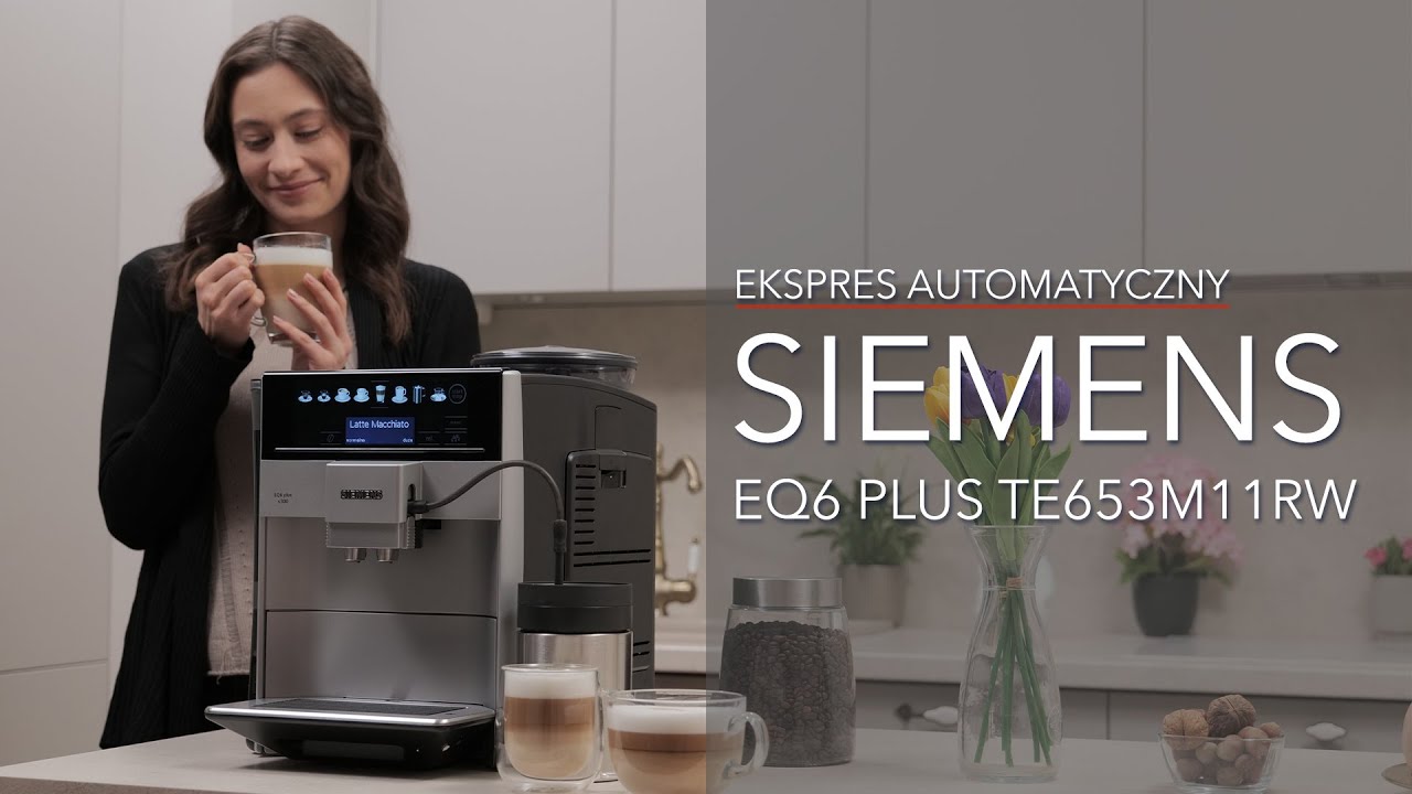 ⭐️ Ekspres Siemens EQ6 plus TE653M11RW &ndash; dane techniczne &ndash; RTV EURO AGD