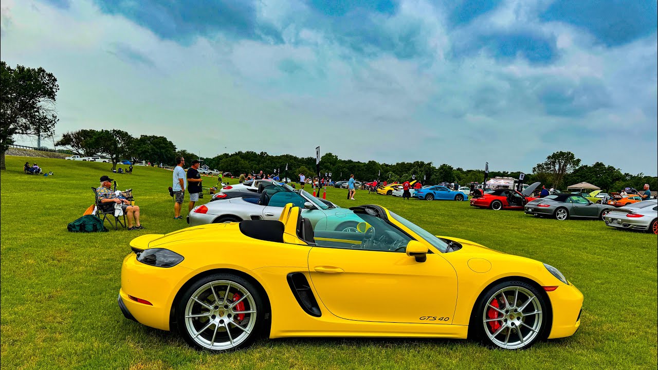 Best in Class at MaverickPCA Concours with My Racing Yellow Boxster
