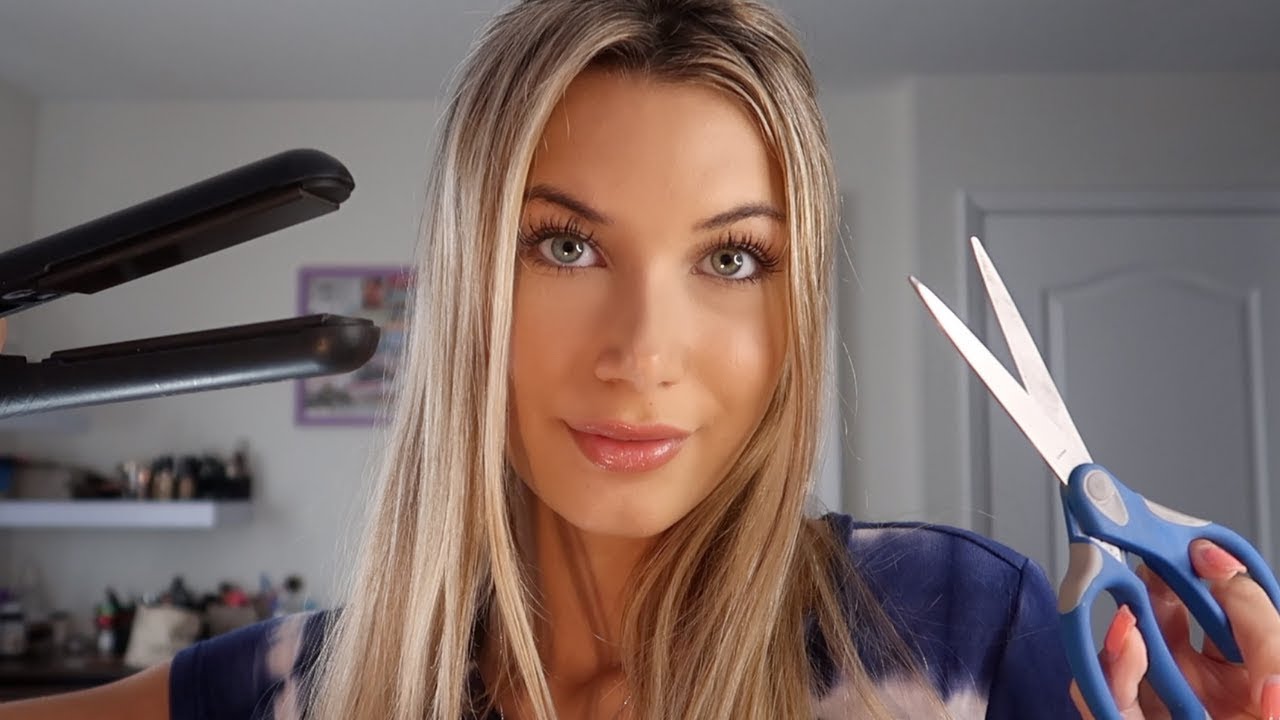 ASMR ✂ Trim & Style Hair Dresser Roleplay