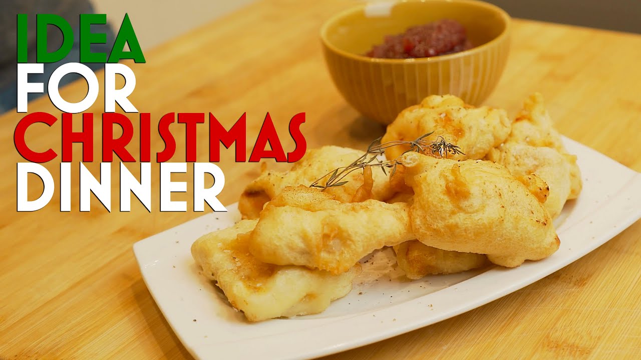 COD IN BATTER & SPICY RED ONIONS JAM | Christmas dinner